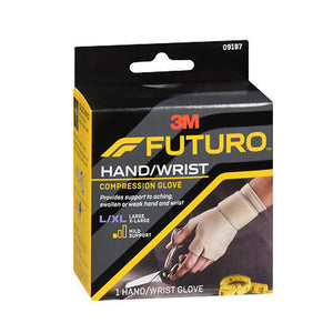 Futuro, Hand Wrist Compression Glove Mild Support Large And Xtra Large, 1 Each
