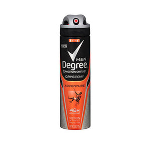 Degree, Advanced Antiperspirant Deodorant Dry Spray Adventure, 3.8 Oz
