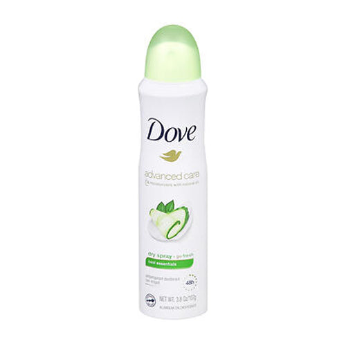 Dove, Beauty Advanced Care Cool Essentials 72-Hour Women'S Antiperspirant & Deodorant Dry Spray, 3.8 Oz