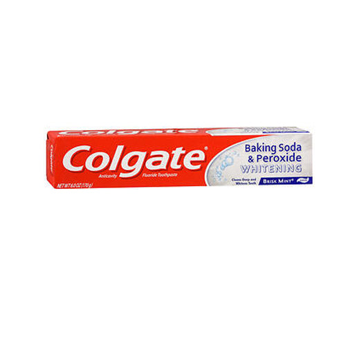 Colgate, Baking Soda & Peroxide Whitening Toothpaste, 6 Oz