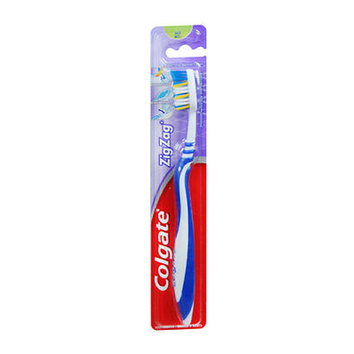 Colgate, Zig Zag Deep Clean Full Head Medium Toothbrush, 1 Each