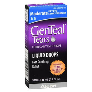 Genteal, Tears Lubricant Eye Drops Moderate, 15 Ml
