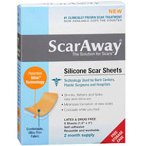 ScarAway, Silicone Scar Sheets, 8 Each