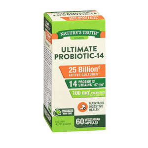 Nature's Truth, Daily Ultimate Probiotic-14 Vegetarian, 60 Caps
