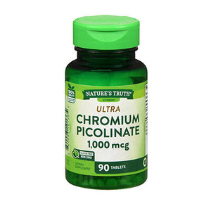 Nature's Truth, Ultra Chromium Picolinate, 1000 Mcg, 90 Tabs