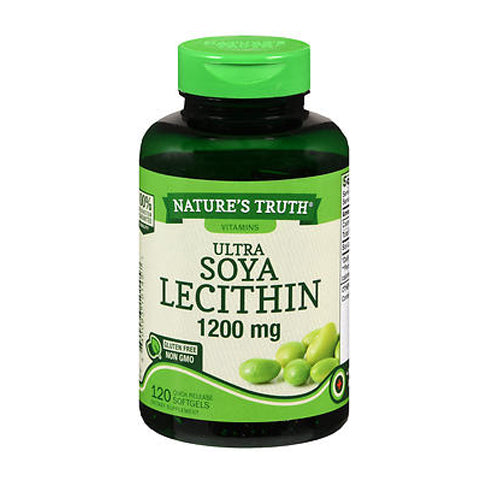 Nature's Truth, Ultra Soya Lecithin, 1200 Mg, 120 Softgels