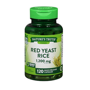 Nature's Truth, Red Yeast Rice, 1200 Mg, 120 Caps