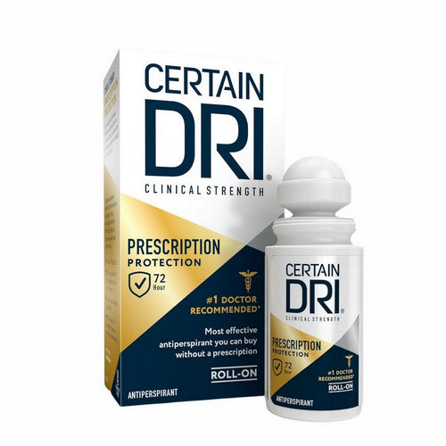 Certain Dri, Roll-On Antiperspirant Clinical Prescription, 1.2 Oz