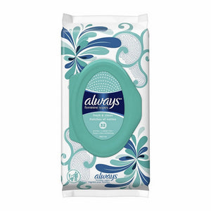 Always Discreet, Feminine Wipes Fresh And Clean, 32 Each