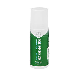 Biofreeze, Menthol Pain Relieving Gel Roll-On, 2.5 Oz