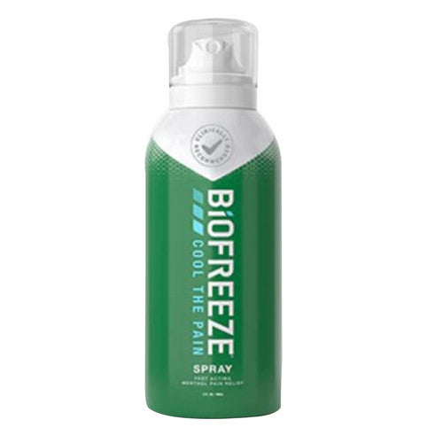 Biofreeze, Menthol Pain Relieving Spray, 3 Oz