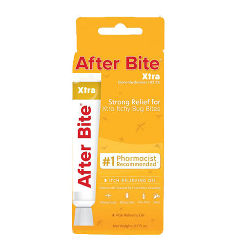 After Bite, Xtra Diphenhydramine Hcl 2% Itch Relieving Gel, 0.7 Oz