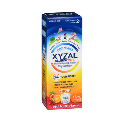 Xyzal, Children'S Allergy 24Hr Liquid Bubble Gum Flavor, 5 Oz