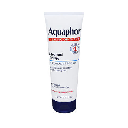 Aquaphor, Healing Ointment Skin Protectant And Moisturizer For Dry And Cracked Skin Unscented, 7 Oz