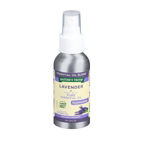 Nature's Truth, Essential Oil Topical Mist Lavender, 2.4 Oz