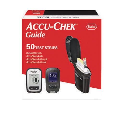Accu-Chek, Guide Test Strips, 50 Strips