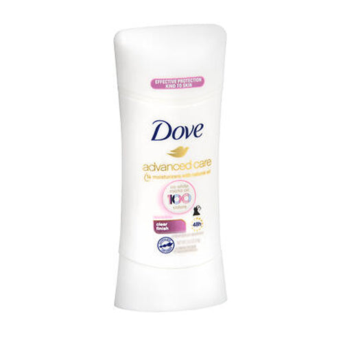 Dove, Advanced Care Antiperspirant Deodorant Invisible Clear Finish, 2.6 Oz