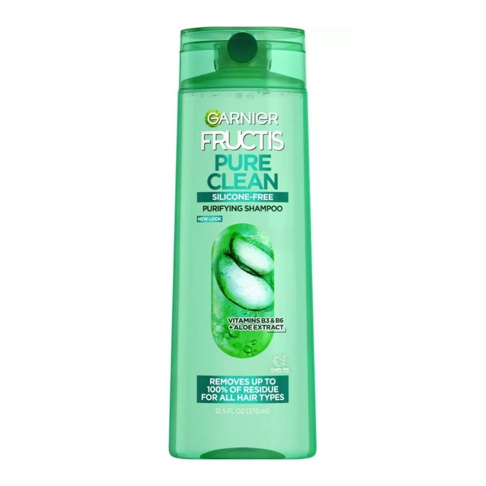 Garnier Fructis, Pure Clean Aloe Extract Fortifying Shampoo, 12.5 Oz