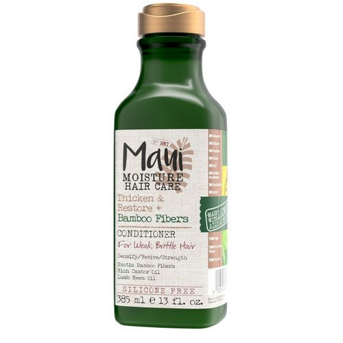 Maui Moisture, Thicken & Restore + Bamboo Fibers Strengthening Conditioner, 13 Oz