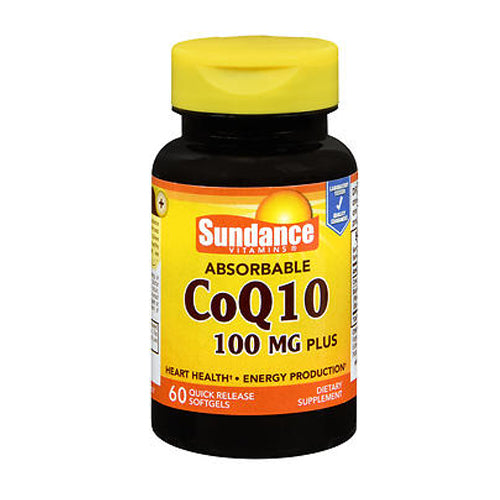 Sundance, Coq10 Quick Release Softgels, 100 mg, 60 Tabs