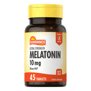 Sundance, Extra Strength Melatonin, 10 mg, 45 Tabs