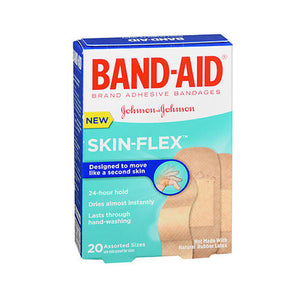 Band-Aid, Skin Flex Adhesive Bandage, 20 Each