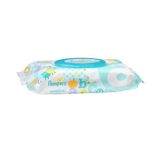 Pampers, Sensitive Wipes Fragrance Free, 56 Each