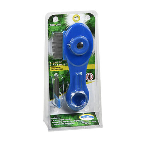 Acu-Life, Lighted Lice Comb, 1 Each