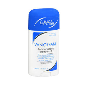 Vanicream, Anti-Perspirant Deodorant For Sensitive Skin Clinical Strength, 2.25 Oz