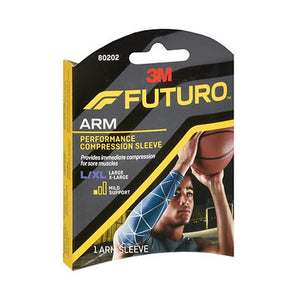 Futuro, Arm Performance Compression Sleeve Mild Large And X-Large, 1 Each