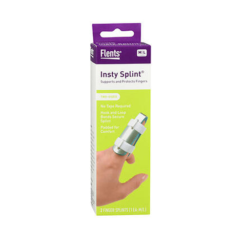 Flents, Insty Splint Two Sided Finger, 2 Each