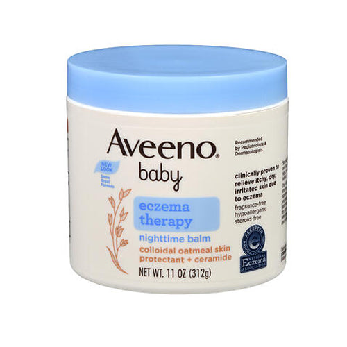 Aveeno, Baby Eczema Therapy Nighttime Balm, 11 Oz