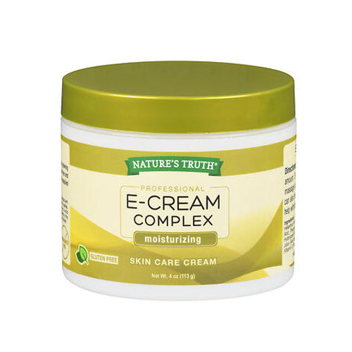 Nature's Truth, Professional E-Cream Complex Moisturizing Skin Care Cream, 4 Oz