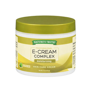 Nature's Truth, Professional E-Cream Complex Moisturizing Skin Care Cream, 4 Oz