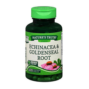 Nature's Truth, Echinacea And Goldenseal Root, 1400 Mg, 100 Caps