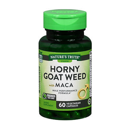 Nature's Truth, Vitamins Horny Goat Weed With Maca, 60 Caps