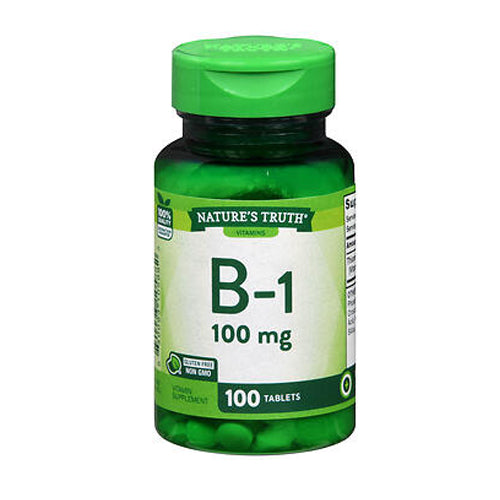 Nature's Truth, Vitamin B-1, 100 Mg, 100 Tabs