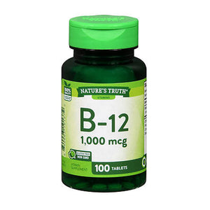 Nature's Truth, Vitamin B-12, 1000 mcg, 100 Tabs
