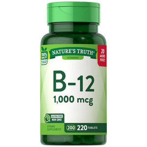 Nature's Truth, B12 Vitamin, 1000 mcg, 220 Tabs