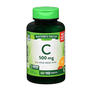 Nature's Truth, Vitamin C Plus With Rose Hips, 500 Mg, 110 Tabs