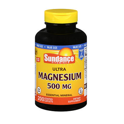 Sundance, Ultra Magnesium Caplets, 500 mg, 200 Tabs