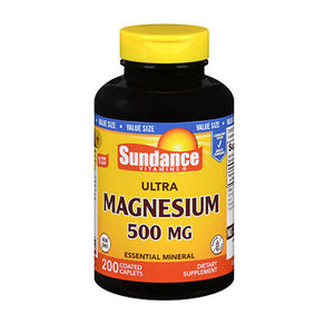 Sundance, Ultra Magnesium Caplets, 500 mg, 200 Tabs