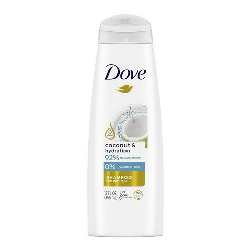 Dove, Coconut And Hydration Shampoo, 12 Oz