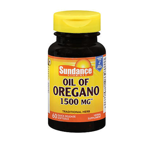 Sundance, Oil Of Oregano Quick Release Softgels, 4000 Mg, 60 Softgels