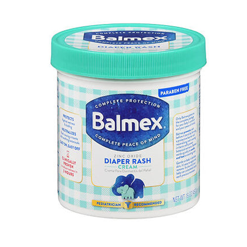Balmex, Zinc Oxide Diaper Rash Cream, 16 Oz