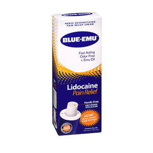Blue-Emu, Lidocaine Pain Relief Cream, 2.7 Oz