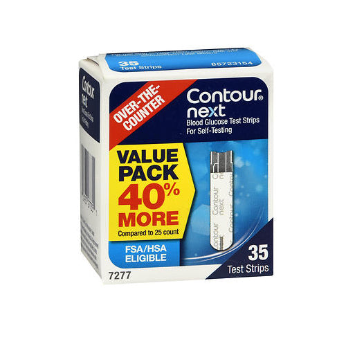 Contour, Next Blood Glucose Test Strips, 35 Each
