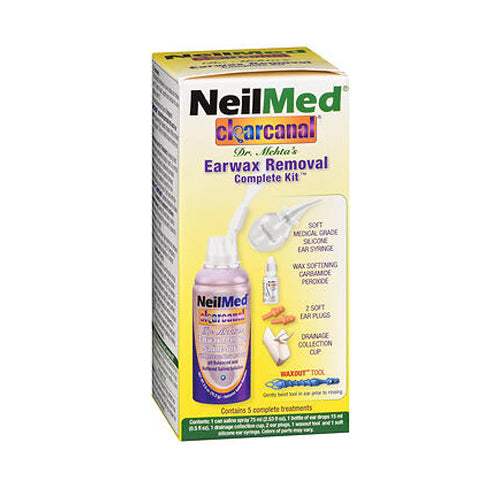 Neilmed, Clearcanal Earwax Removal Complete Kit, 75 ml