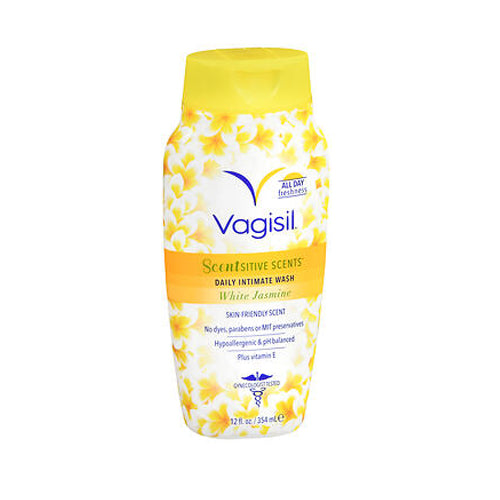 Vagisil, Scentsitive Scents Daily Intimate Wash White Jasmine, 12 Oz