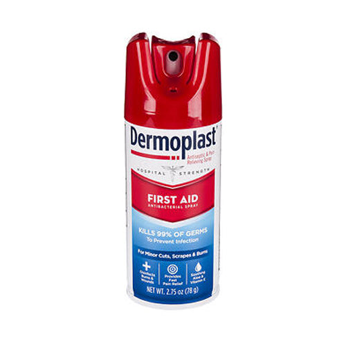 Dermoplast, First Aid Antiseptic And Pain Relieving Spray, 2.75 Oz